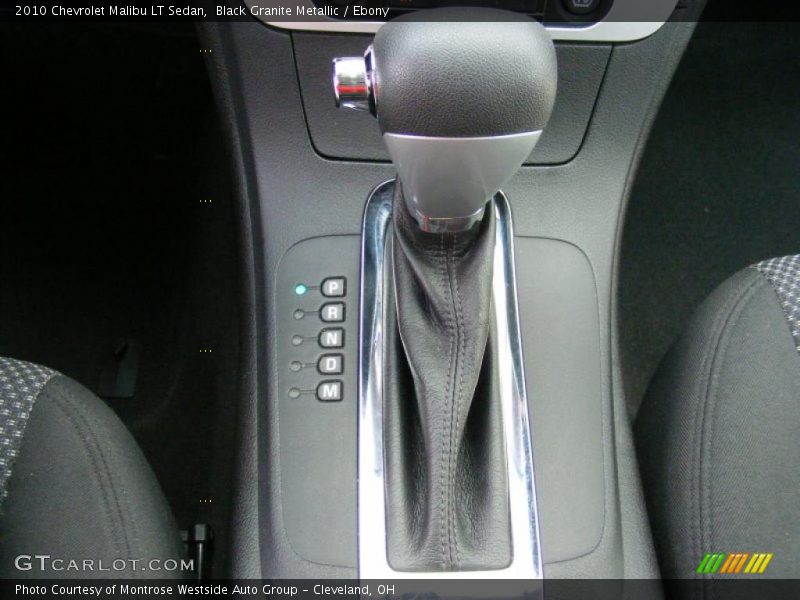 Black Granite Metallic / Ebony 2010 Chevrolet Malibu LT Sedan