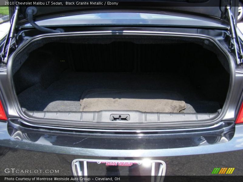 Black Granite Metallic / Ebony 2010 Chevrolet Malibu LT Sedan