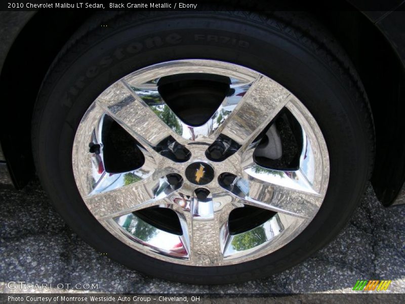Black Granite Metallic / Ebony 2010 Chevrolet Malibu LT Sedan