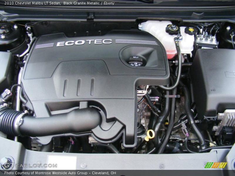 Black Granite Metallic / Ebony 2010 Chevrolet Malibu LT Sedan