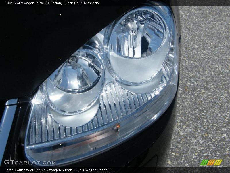 Black Uni / Anthracite 2009 Volkswagen Jetta TDI Sedan