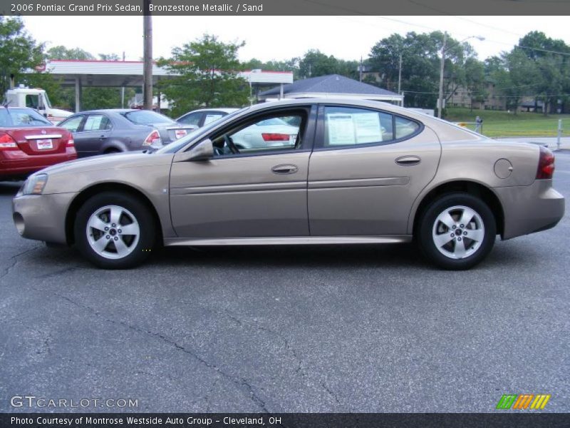 Bronzestone Metallic / Sand 2006 Pontiac Grand Prix Sedan