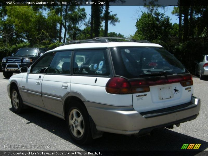 Glacier White / Gray 1998 Subaru Legacy Outback Limited Wagon