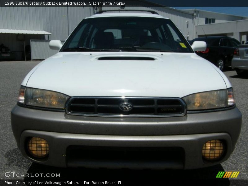 Glacier White / Gray 1998 Subaru Legacy Outback Limited Wagon