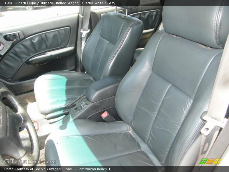 Glacier White / Gray 1998 Subaru Legacy Outback Limited Wagon