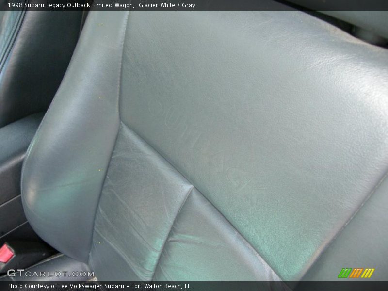 Glacier White / Gray 1998 Subaru Legacy Outback Limited Wagon