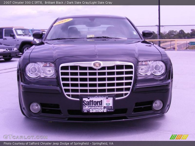 Brilliant Black / Dark Slate Gray/Light Slate Gray 2007 Chrysler 300 C SRT8