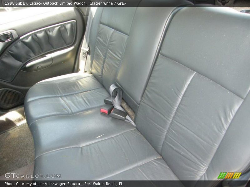 Glacier White / Gray 1998 Subaru Legacy Outback Limited Wagon