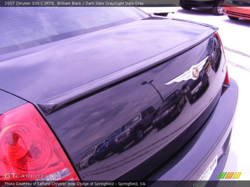 Brilliant Black / Dark Slate Gray/Light Slate Gray 2007 Chrysler 300 C SRT8