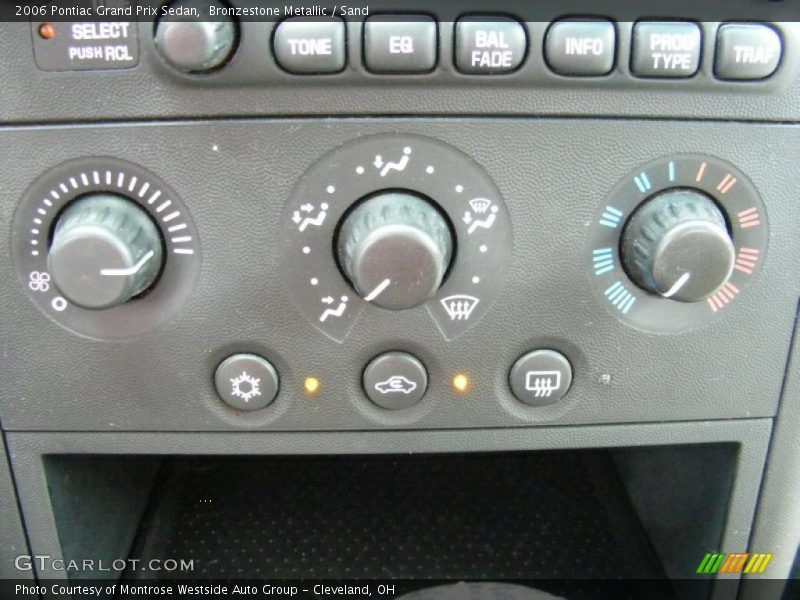 Bronzestone Metallic / Sand 2006 Pontiac Grand Prix Sedan