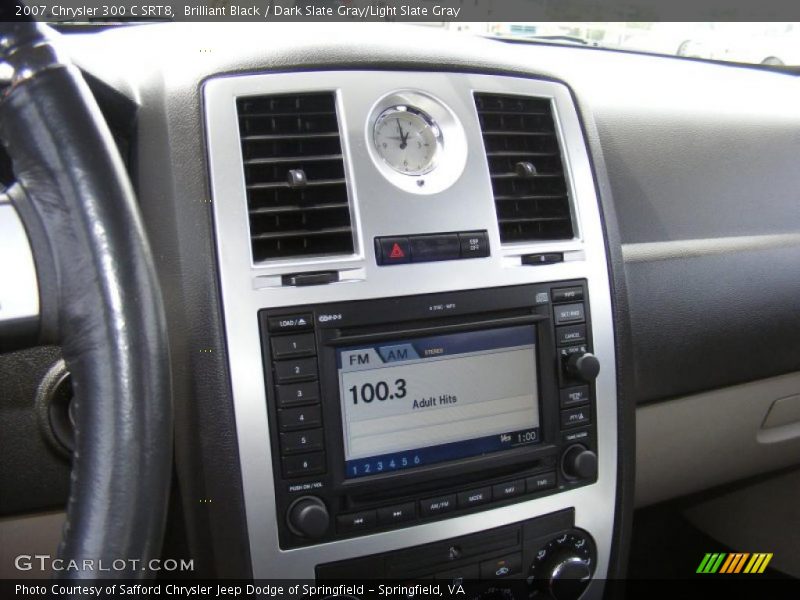 Brilliant Black / Dark Slate Gray/Light Slate Gray 2007 Chrysler 300 C SRT8