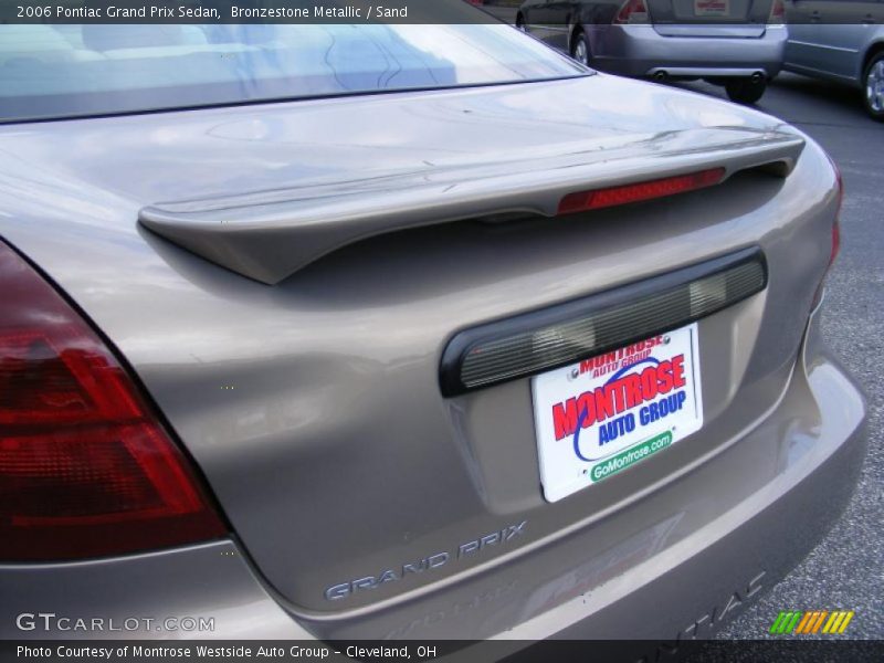 Bronzestone Metallic / Sand 2006 Pontiac Grand Prix Sedan