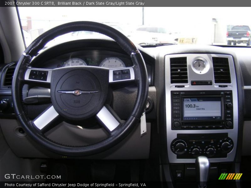 Brilliant Black / Dark Slate Gray/Light Slate Gray 2007 Chrysler 300 C SRT8