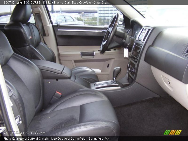 Brilliant Black / Dark Slate Gray/Light Slate Gray 2007 Chrysler 300 C SRT8