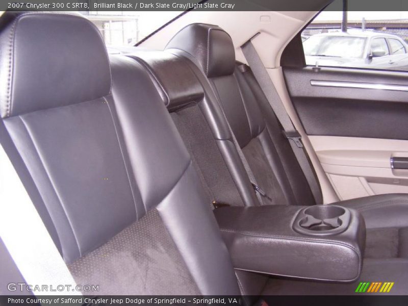 Brilliant Black / Dark Slate Gray/Light Slate Gray 2007 Chrysler 300 C SRT8