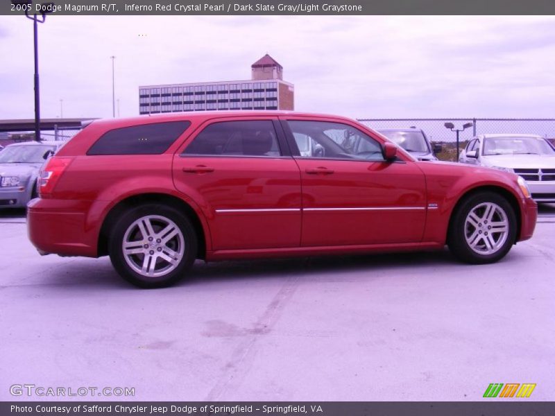 Inferno Red Crystal Pearl / Dark Slate Gray/Light Graystone 2005 Dodge Magnum R/T