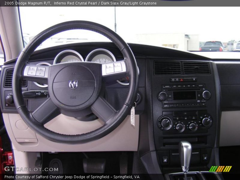 Inferno Red Crystal Pearl / Dark Slate Gray/Light Graystone 2005 Dodge Magnum R/T