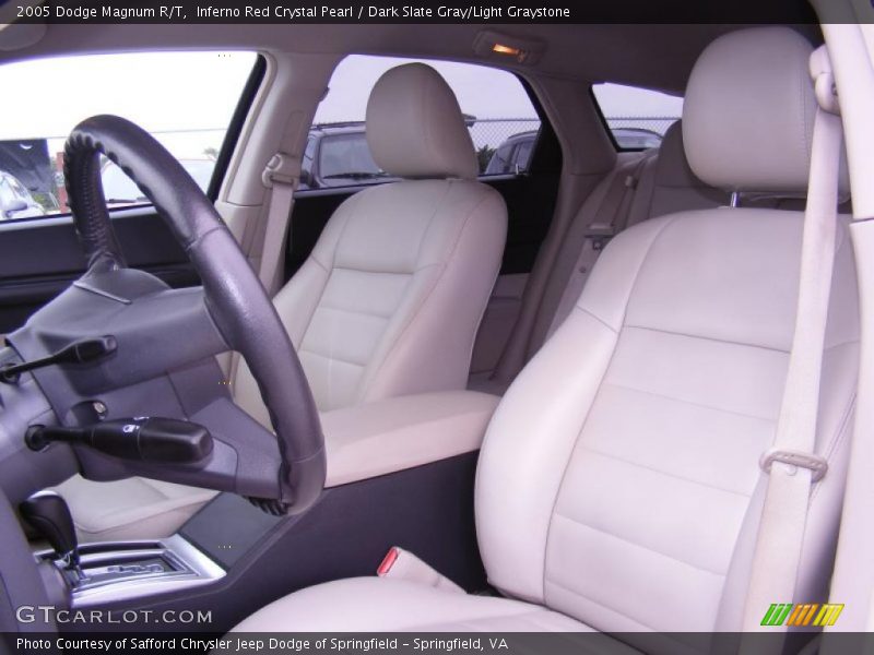 Inferno Red Crystal Pearl / Dark Slate Gray/Light Graystone 2005 Dodge Magnum R/T