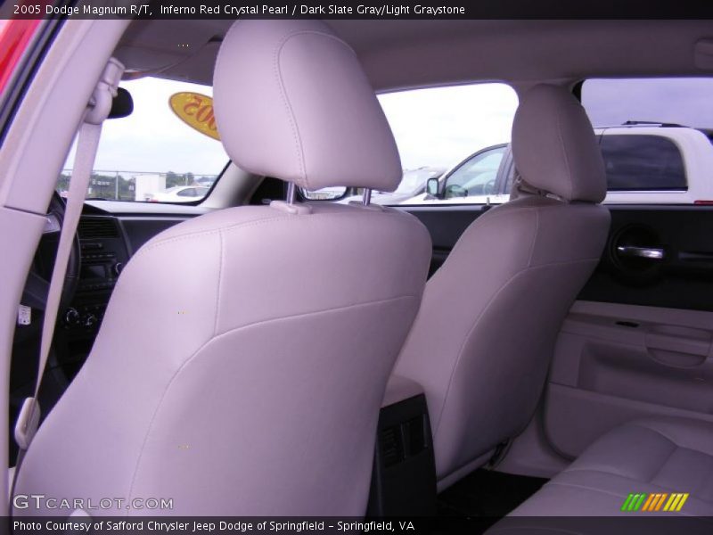 Inferno Red Crystal Pearl / Dark Slate Gray/Light Graystone 2005 Dodge Magnum R/T