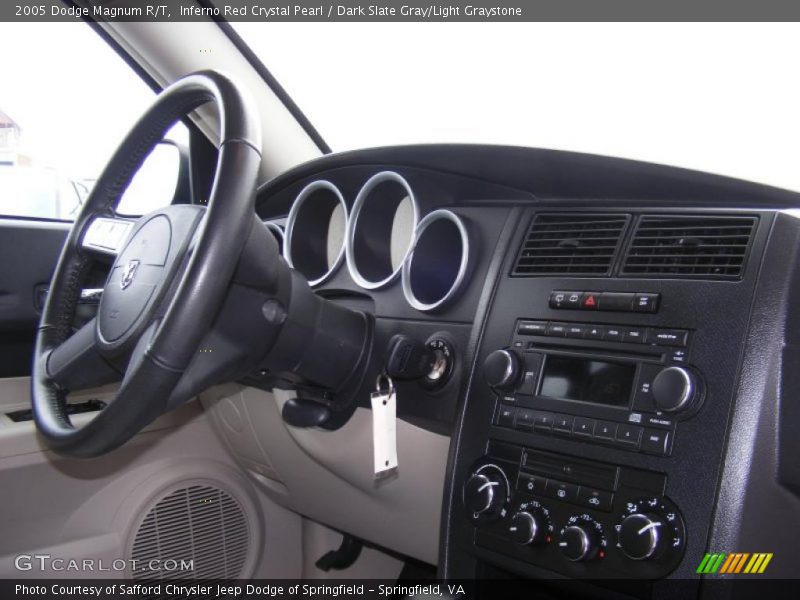 Inferno Red Crystal Pearl / Dark Slate Gray/Light Graystone 2005 Dodge Magnum R/T