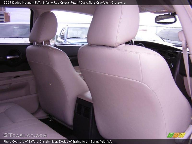 Inferno Red Crystal Pearl / Dark Slate Gray/Light Graystone 2005 Dodge Magnum R/T