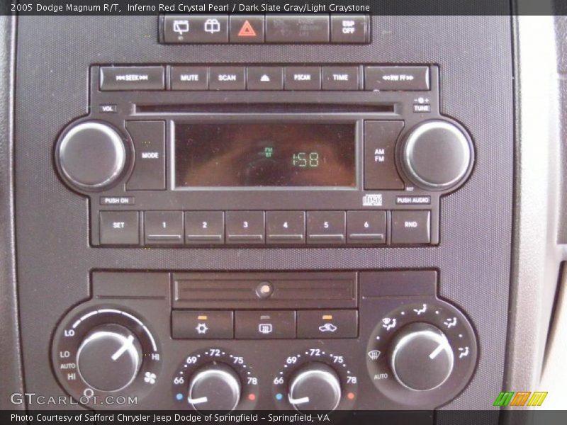 Inferno Red Crystal Pearl / Dark Slate Gray/Light Graystone 2005 Dodge Magnum R/T