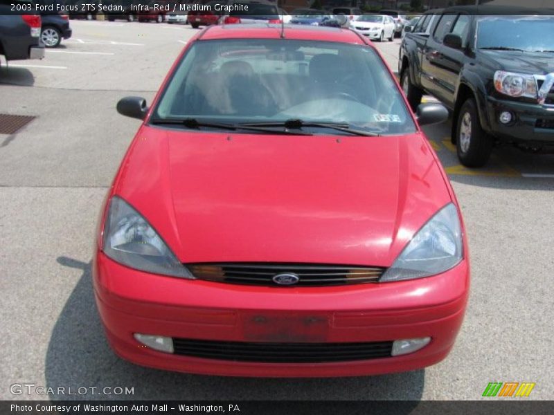 Infra-Red / Medium Graphite 2003 Ford Focus ZTS Sedan