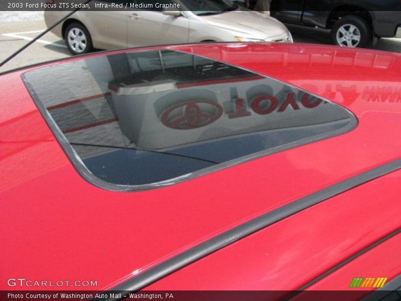 Infra-Red / Medium Graphite 2003 Ford Focus ZTS Sedan