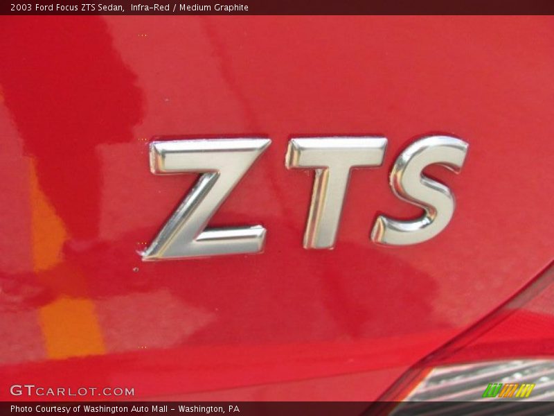 Infra-Red / Medium Graphite 2003 Ford Focus ZTS Sedan