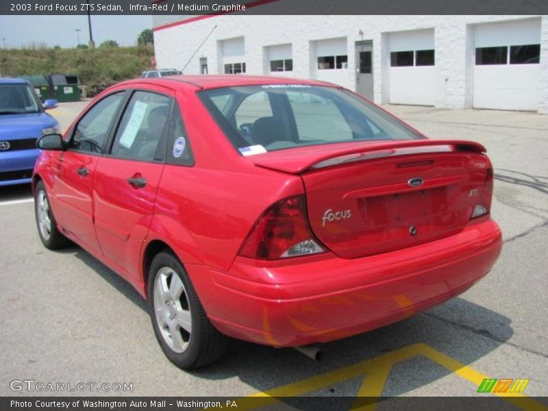 Infra-Red / Medium Graphite 2003 Ford Focus ZTS Sedan