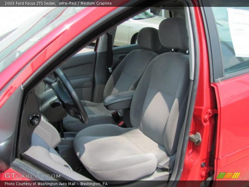 Infra-Red / Medium Graphite 2003 Ford Focus ZTS Sedan