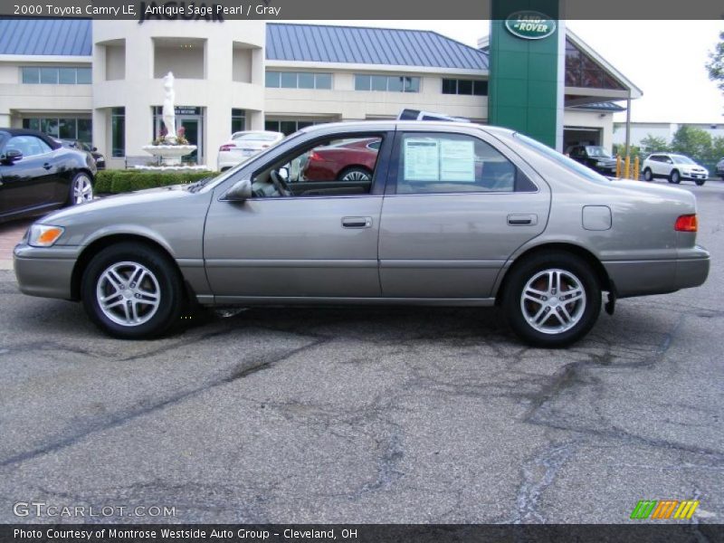 Antique Sage Pearl / Gray 2000 Toyota Camry LE