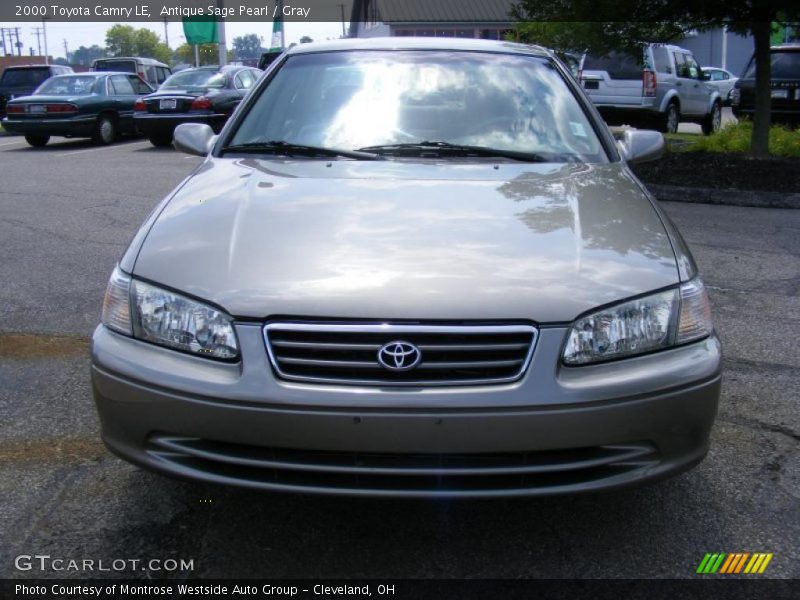 Antique Sage Pearl / Gray 2000 Toyota Camry LE