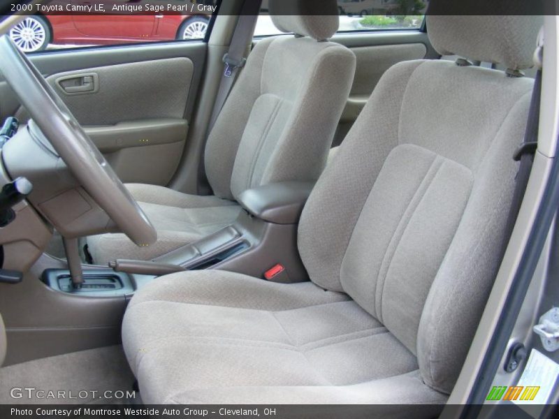 Antique Sage Pearl / Gray 2000 Toyota Camry LE