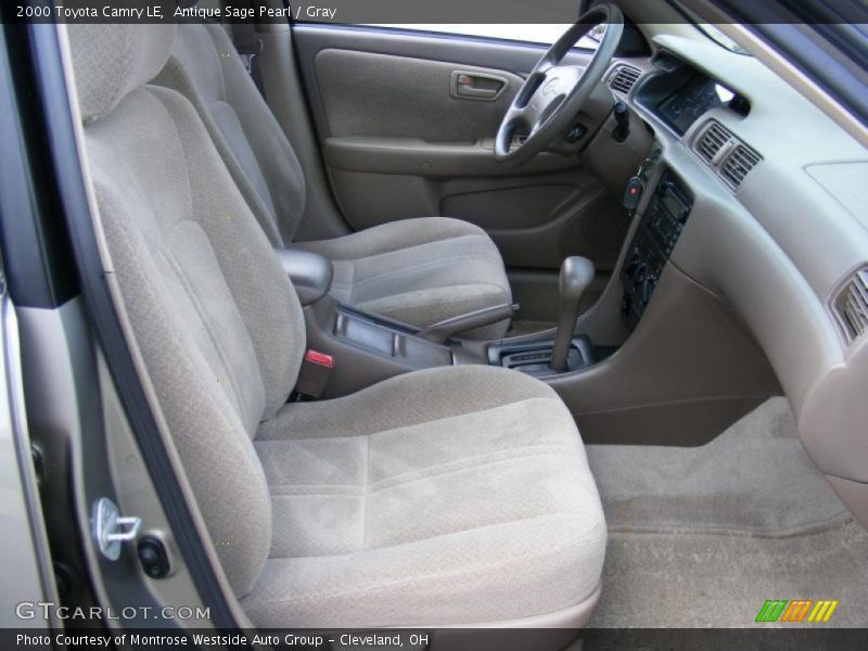 Antique Sage Pearl / Gray 2000 Toyota Camry LE