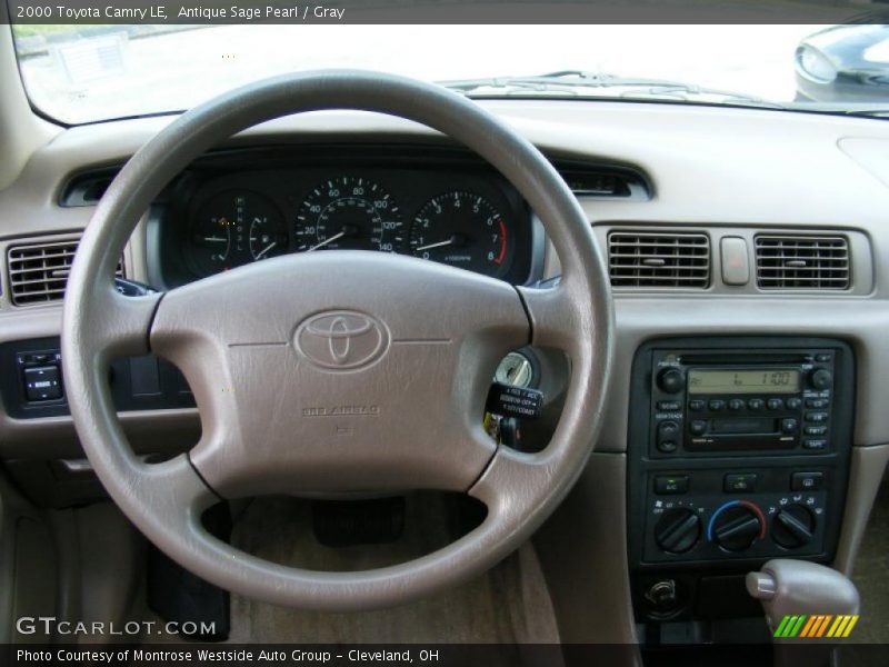 Antique Sage Pearl / Gray 2000 Toyota Camry LE