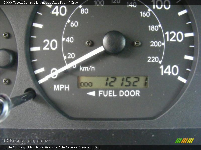 Antique Sage Pearl / Gray 2000 Toyota Camry LE