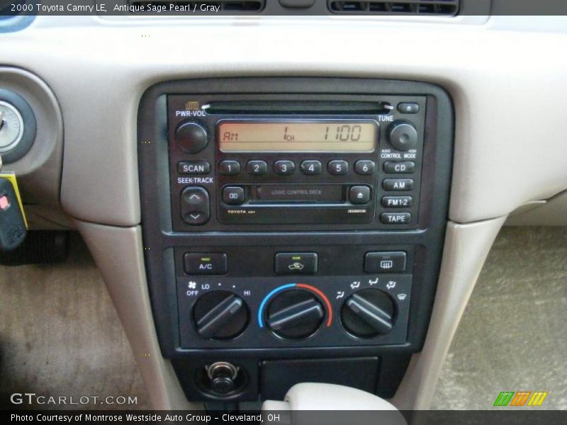 Antique Sage Pearl / Gray 2000 Toyota Camry LE