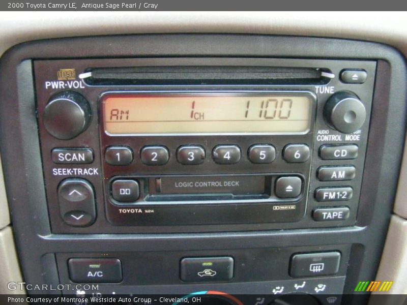 Antique Sage Pearl / Gray 2000 Toyota Camry LE