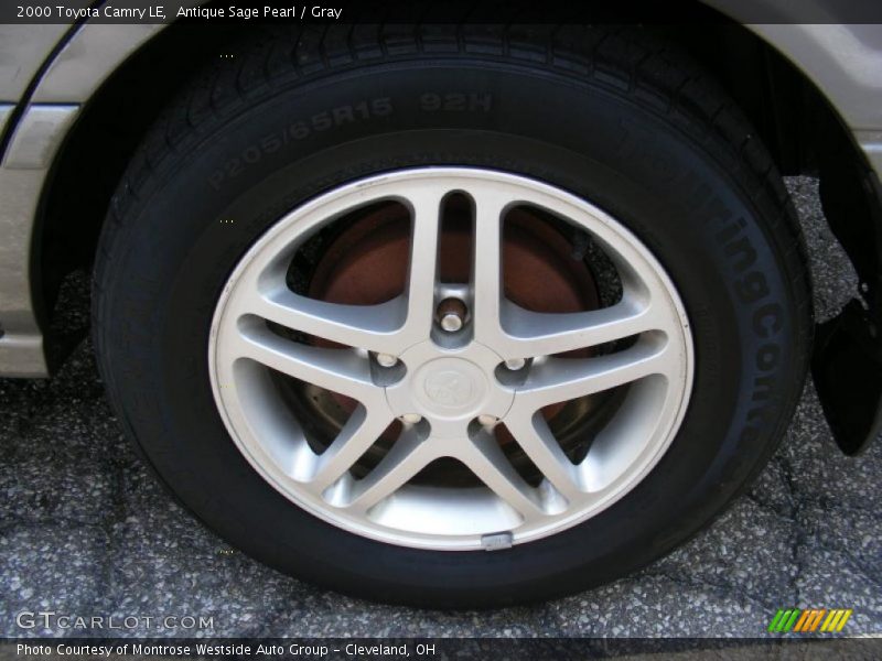 Antique Sage Pearl / Gray 2000 Toyota Camry LE