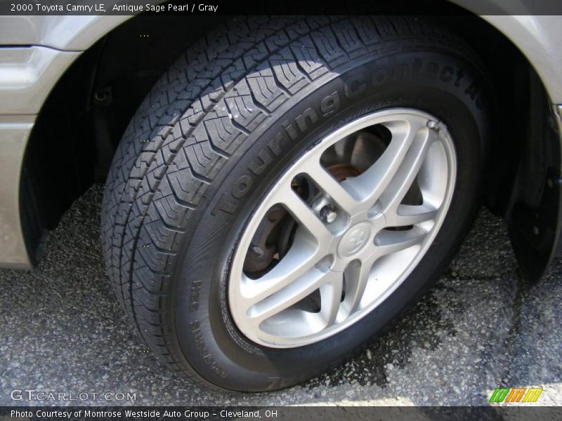 Antique Sage Pearl / Gray 2000 Toyota Camry LE