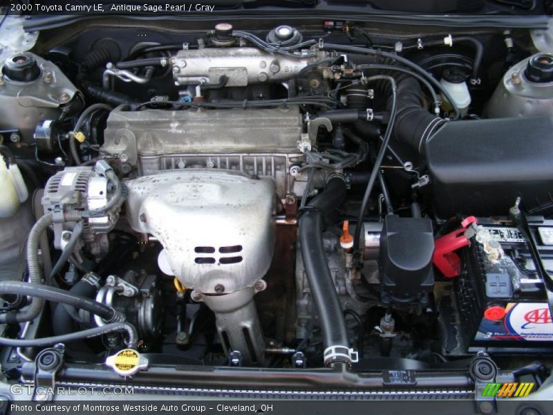 Antique Sage Pearl / Gray 2000 Toyota Camry LE