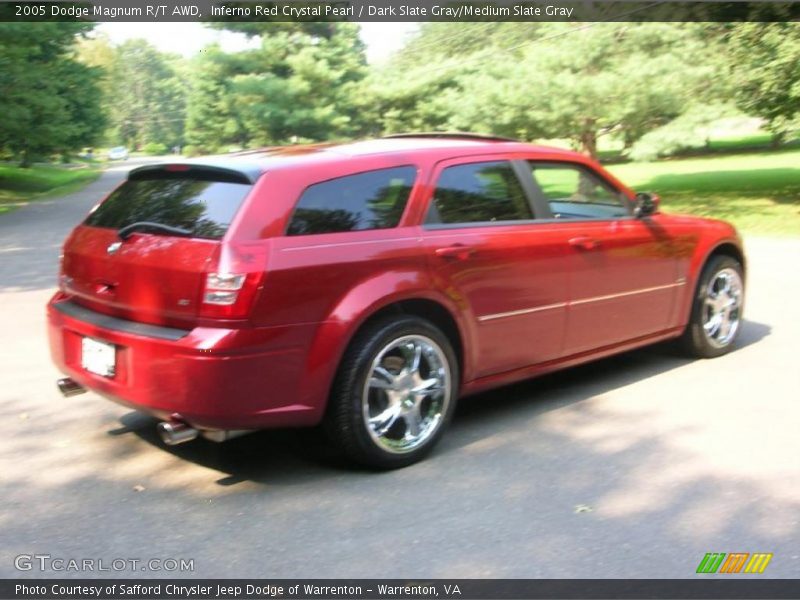 Inferno Red Crystal Pearl / Dark Slate Gray/Medium Slate Gray 2005 Dodge Magnum R/T AWD