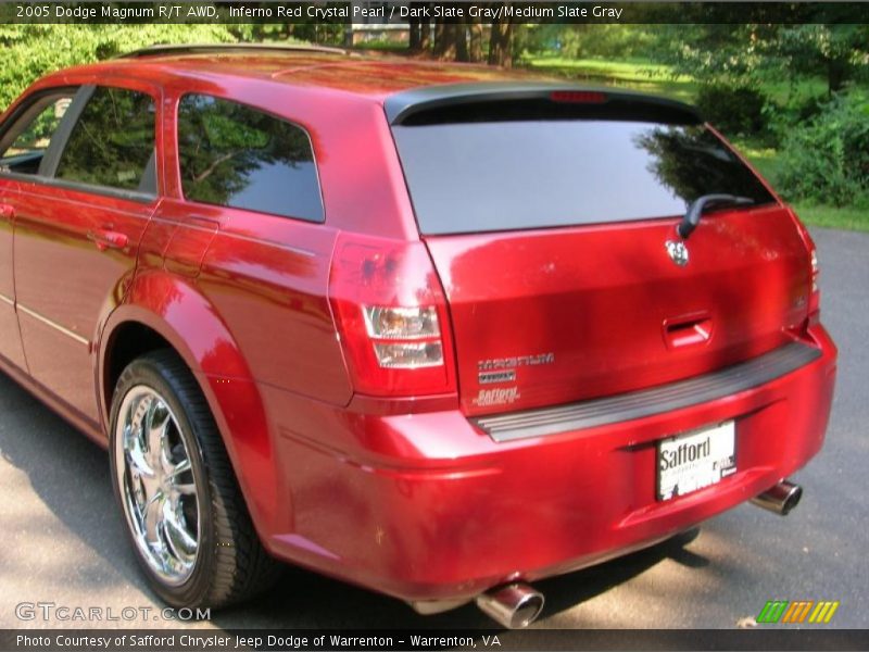 Inferno Red Crystal Pearl / Dark Slate Gray/Medium Slate Gray 2005 Dodge Magnum R/T AWD