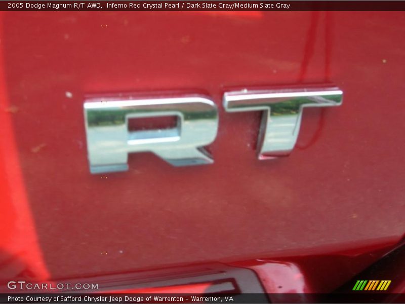 Inferno Red Crystal Pearl / Dark Slate Gray/Medium Slate Gray 2005 Dodge Magnum R/T AWD