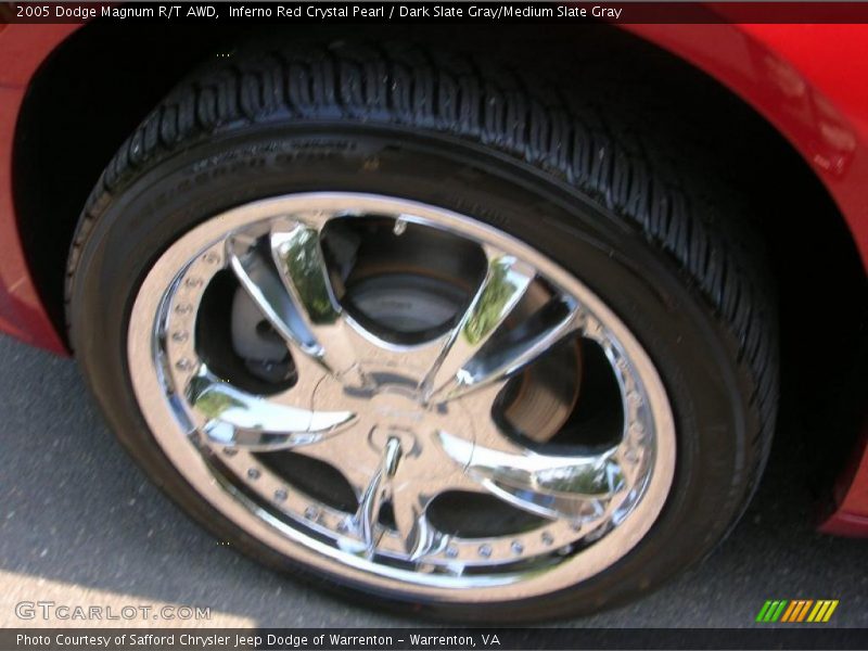 Inferno Red Crystal Pearl / Dark Slate Gray/Medium Slate Gray 2005 Dodge Magnum R/T AWD