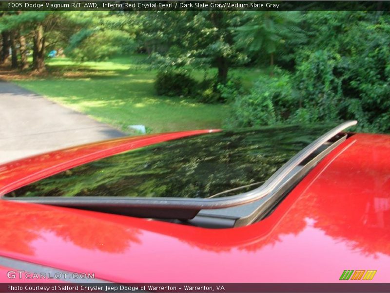 Inferno Red Crystal Pearl / Dark Slate Gray/Medium Slate Gray 2005 Dodge Magnum R/T AWD