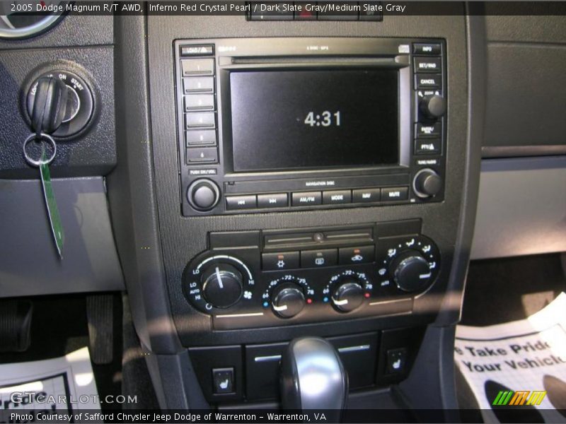 Inferno Red Crystal Pearl / Dark Slate Gray/Medium Slate Gray 2005 Dodge Magnum R/T AWD