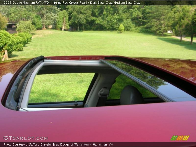 Inferno Red Crystal Pearl / Dark Slate Gray/Medium Slate Gray 2005 Dodge Magnum R/T AWD