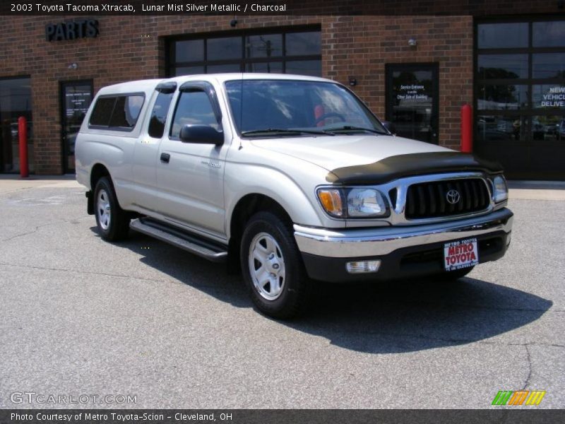 Lunar Mist Silver Metallic / Charcoal 2003 Toyota Tacoma Xtracab